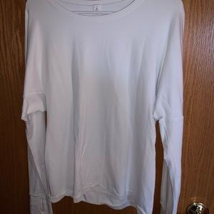 Lululemon White Long Sleeve